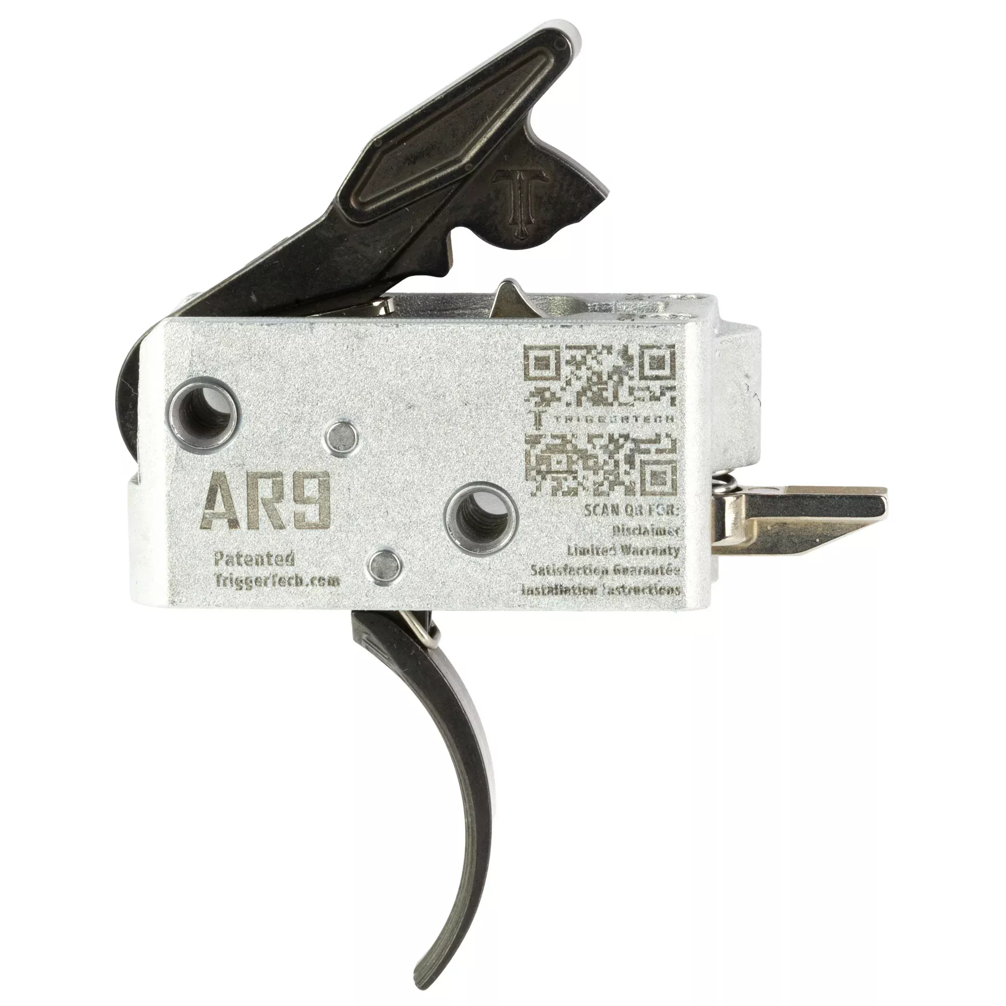 TriggerTech AR9 Two-Stage Duty Curved Trigger – 3.5 lb Pull Weight