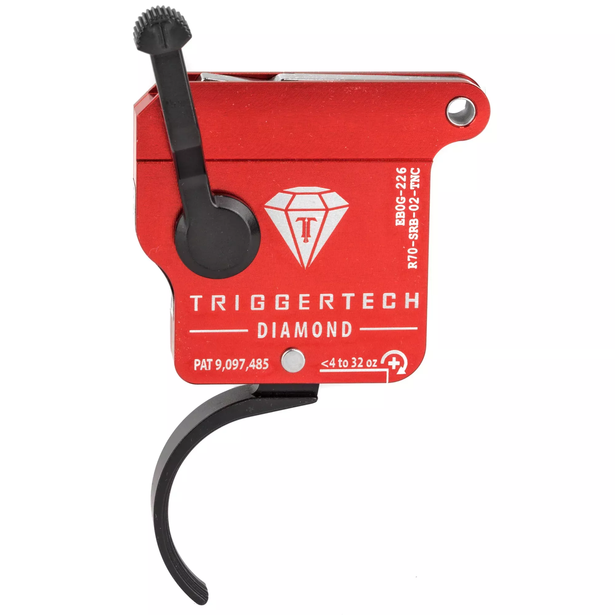 TriggerTech Diamond Curved Clean Right-Hand Trigger – Remington 700