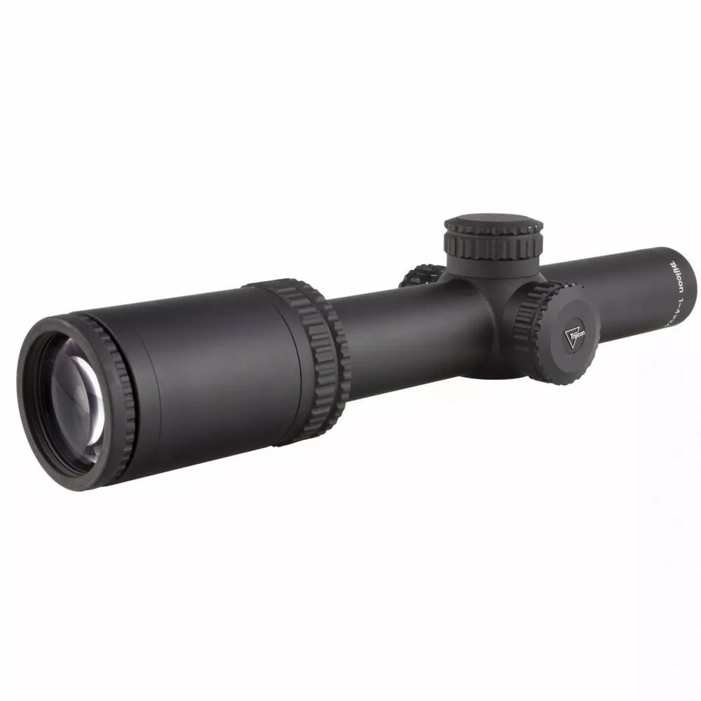 TRIJICON ACCUPOWER 1-4X24 MIL-SQ GRN