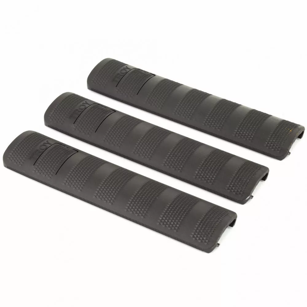 Troy 6.2" Battle Rail Covers 3 Pack Black