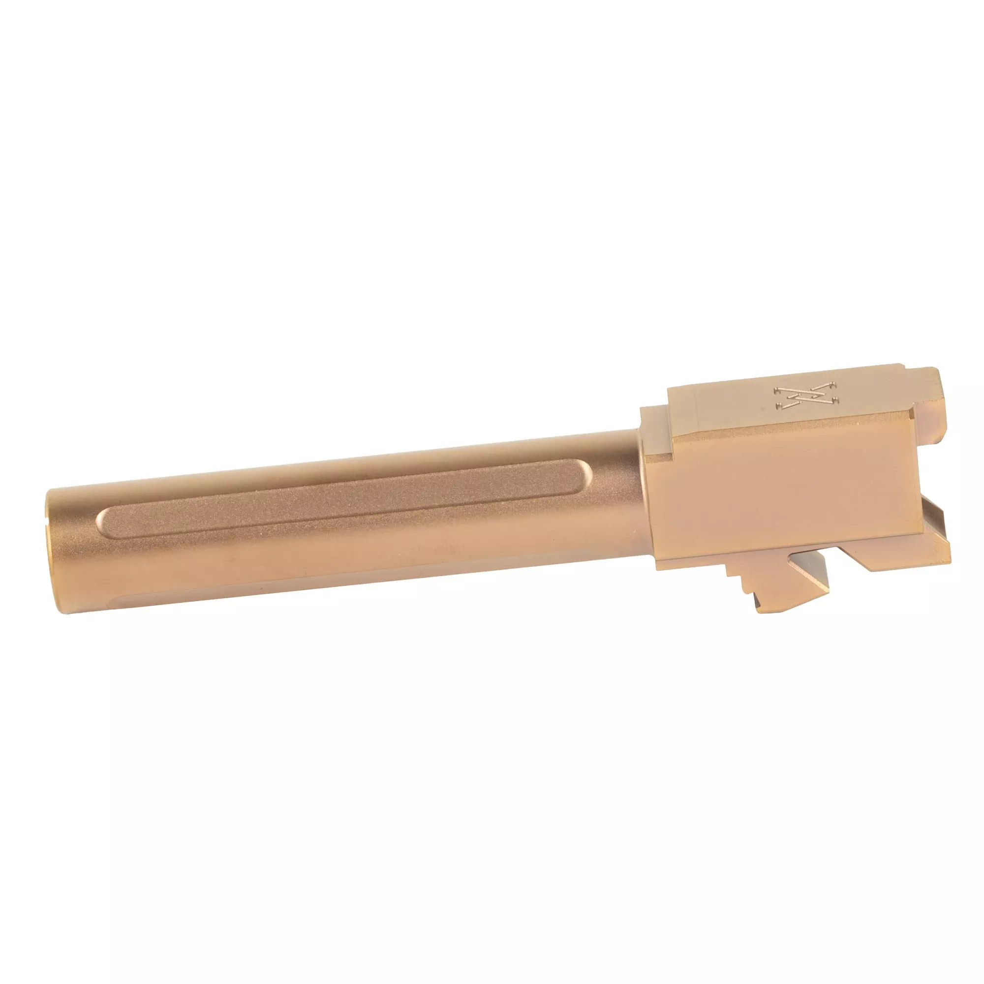 True Precision Copper-Finished Barrel for Glock 19 – Gen 1-5 Compatible