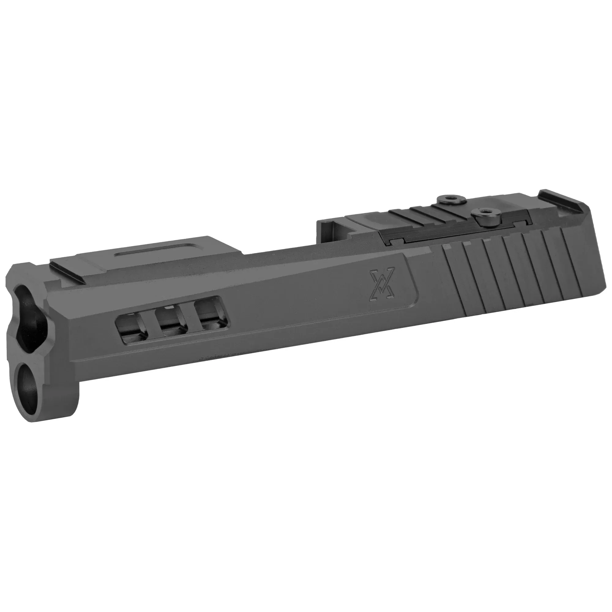 True Precision P365 Slide with RMS Optic Cut – Black DLC