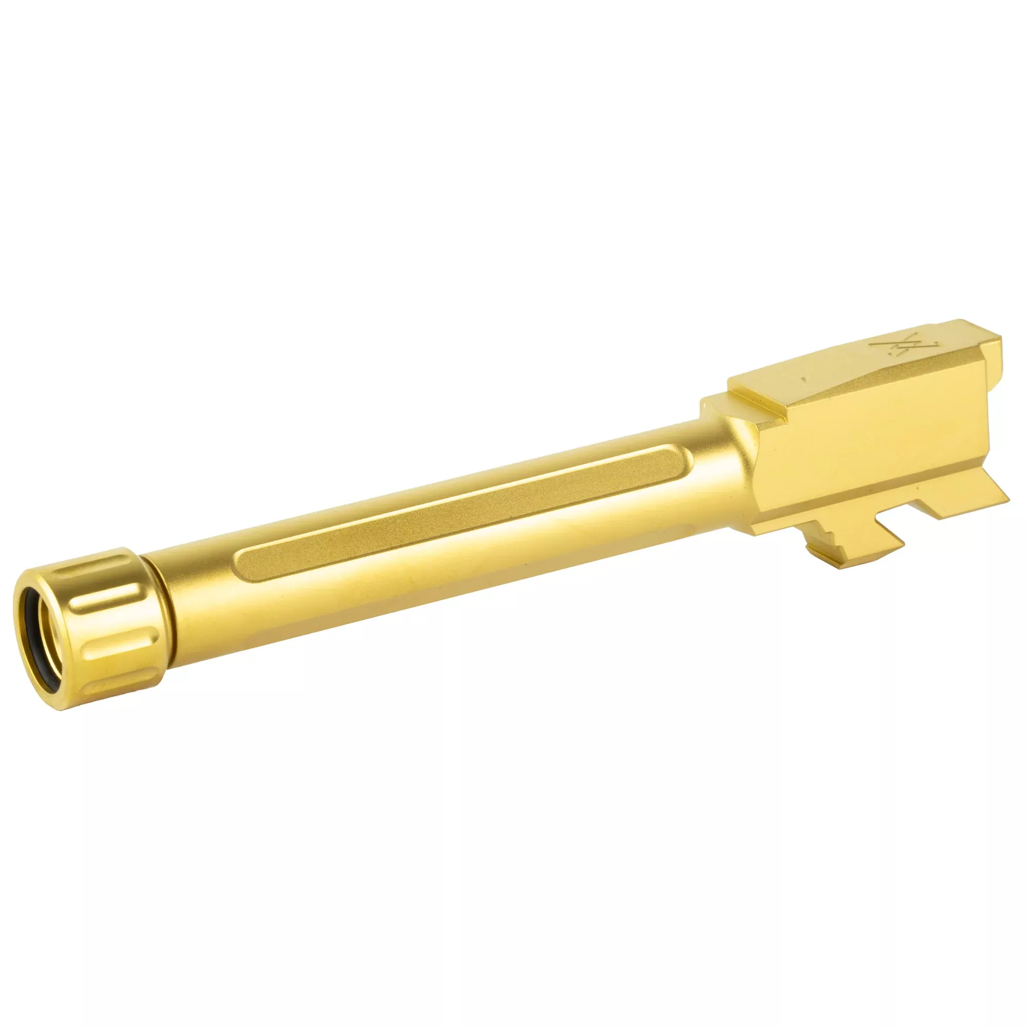 True Precision Threaded Barrel for Glock 48 – Gold TiN Finish