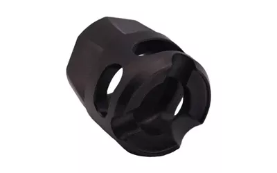 True Precision Y-Micro Compensator 1/2x28 Black – AR-15 & 9mm Platforms
