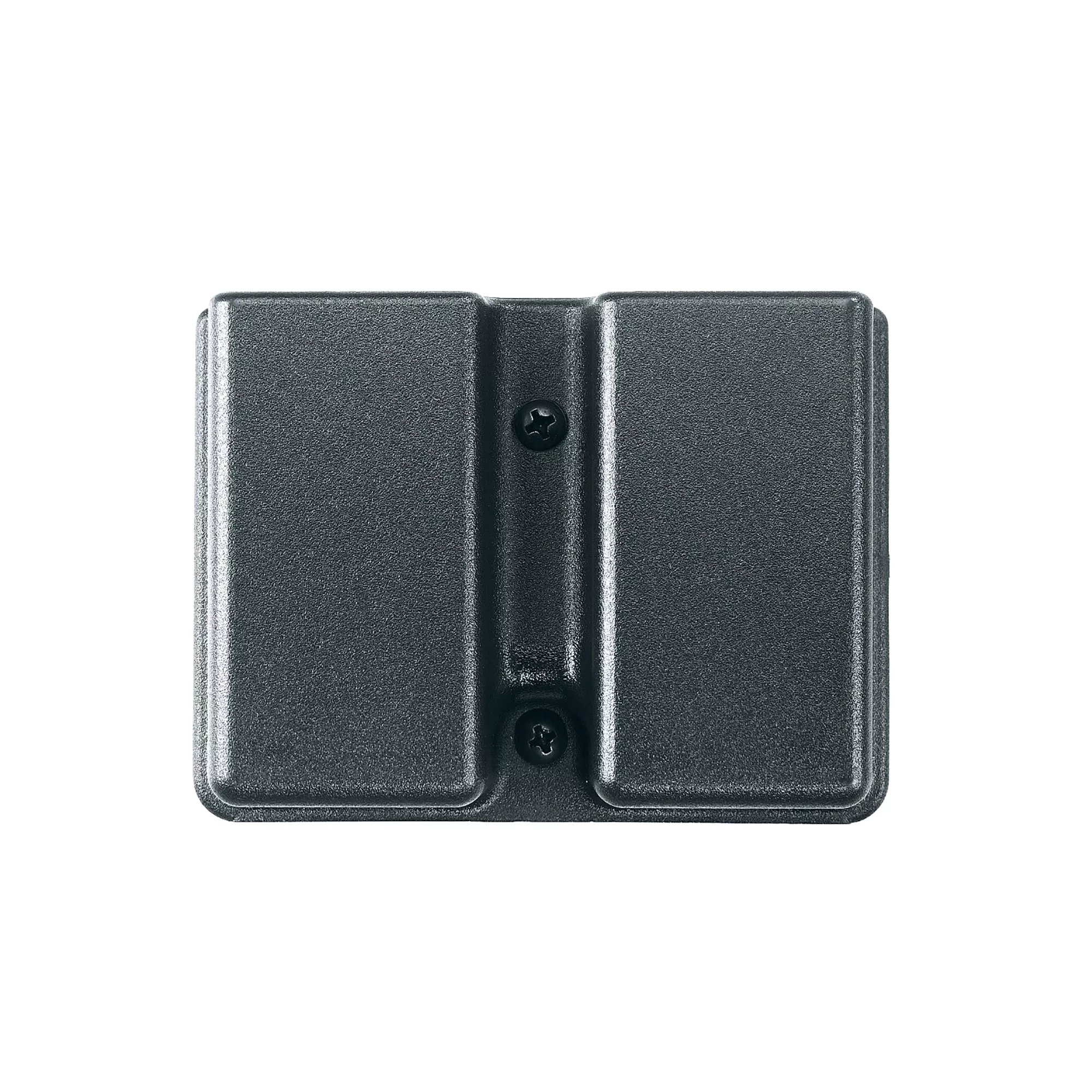 Uncle Mike's Kydex Belt Double Stack Double Mag Pouch – Fits Most Double Stack Pistol Magazines