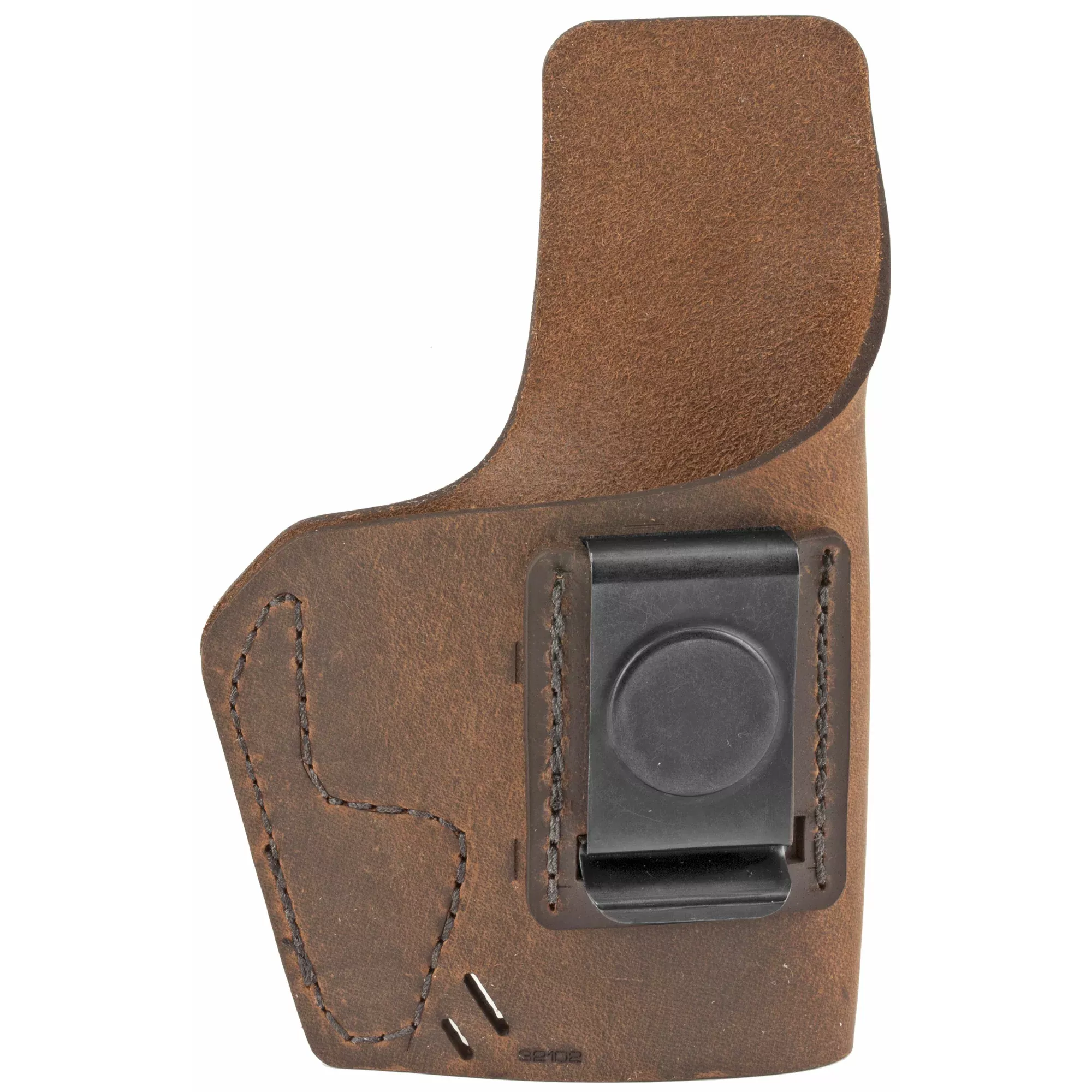Versacarry Element IWB Holster – Brown Leather, Size 2 (Subcompact/Compact Semi-Autos)