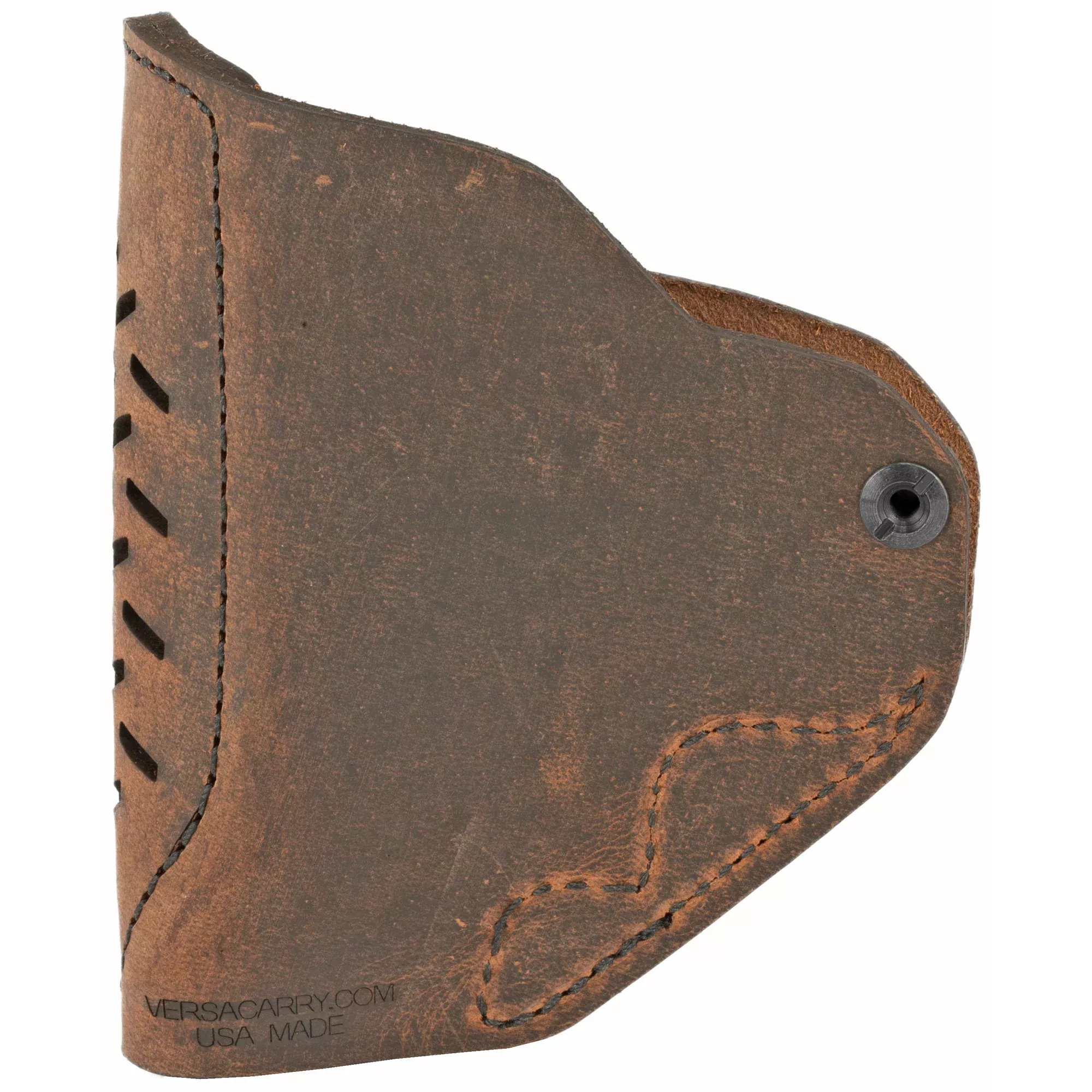 Versacarry Revolver IWB Holster – Right Hand, Brown Leather, J-Frame Compatible