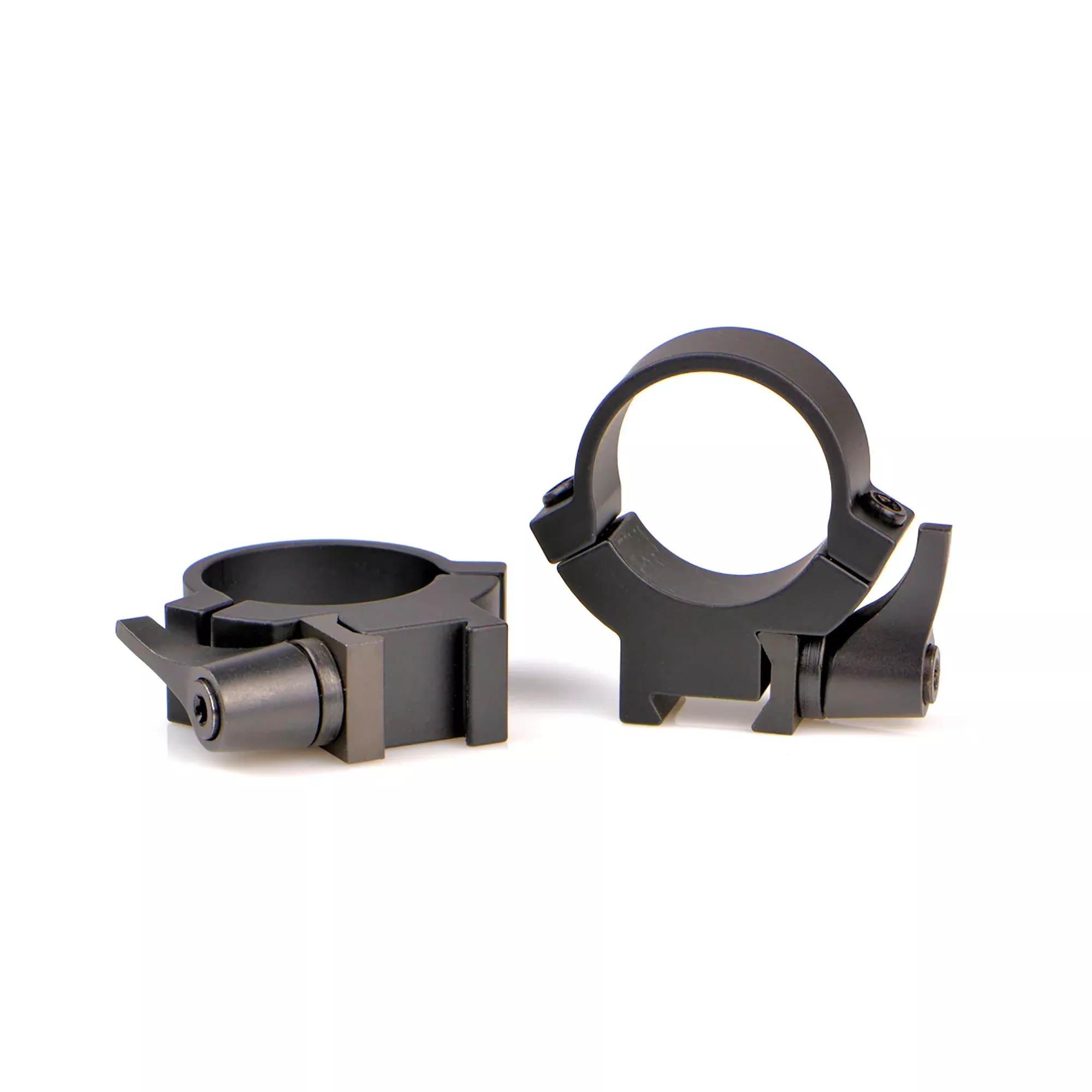 Warne 1" QD .22 Medium Matte Rings – Quick-Detach Scope Mounting