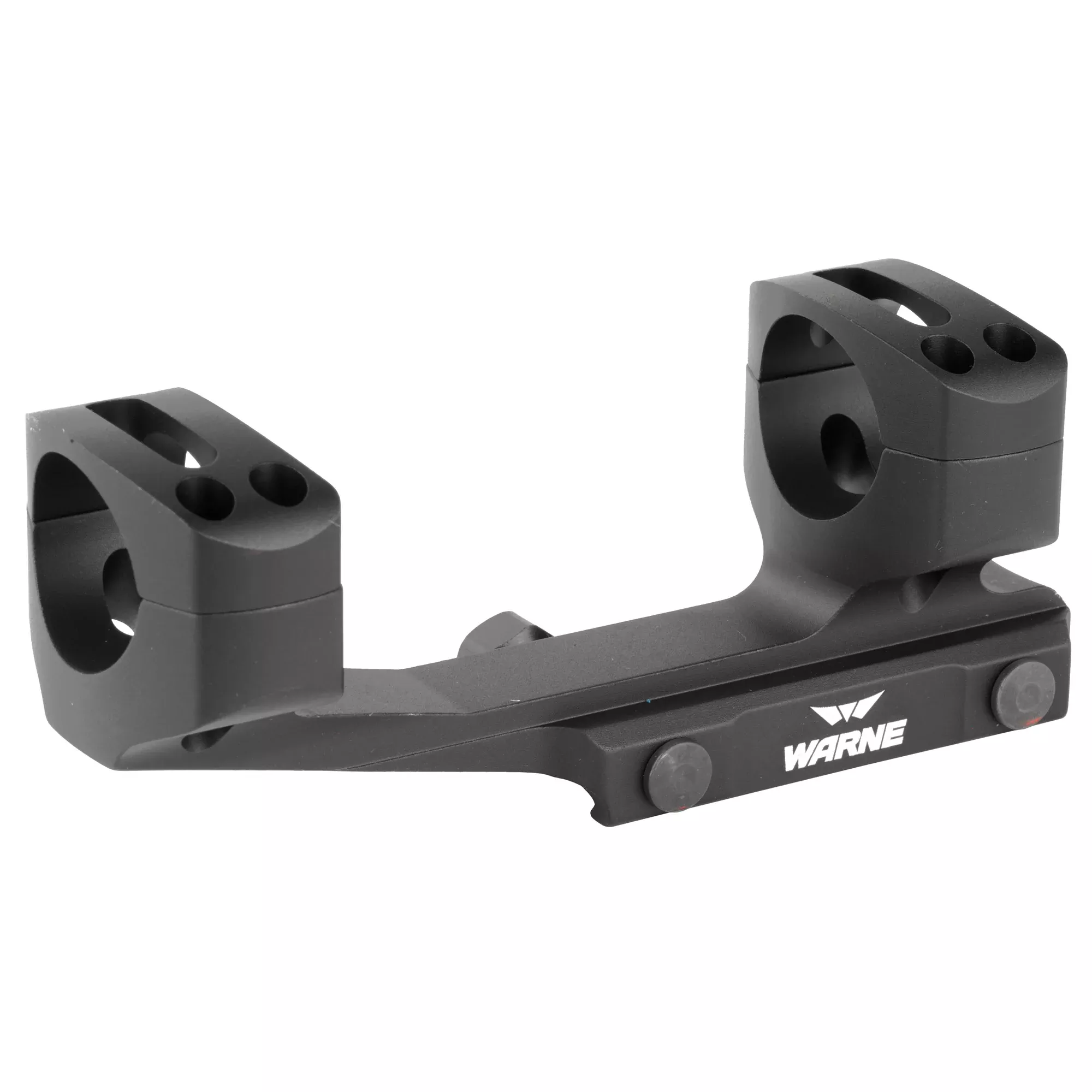 Warne Gen 2 Extended Skeletonized 1-Inch Scope Mount – Black