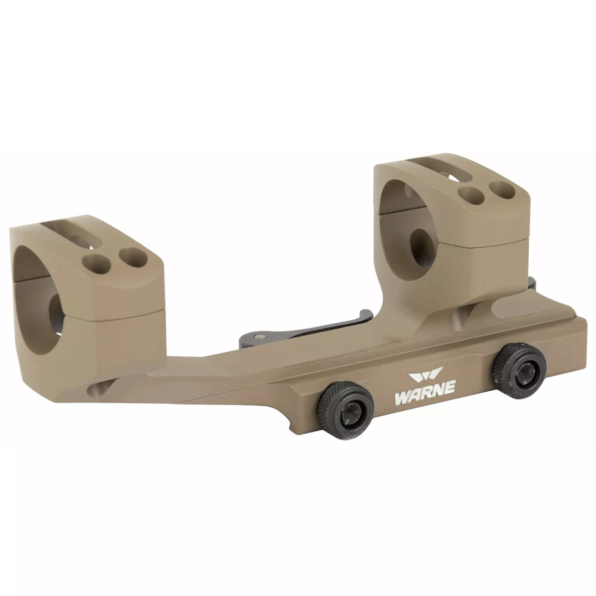 Warne QD Extended Skeleton 30mm Scope Mount – Dark Earth