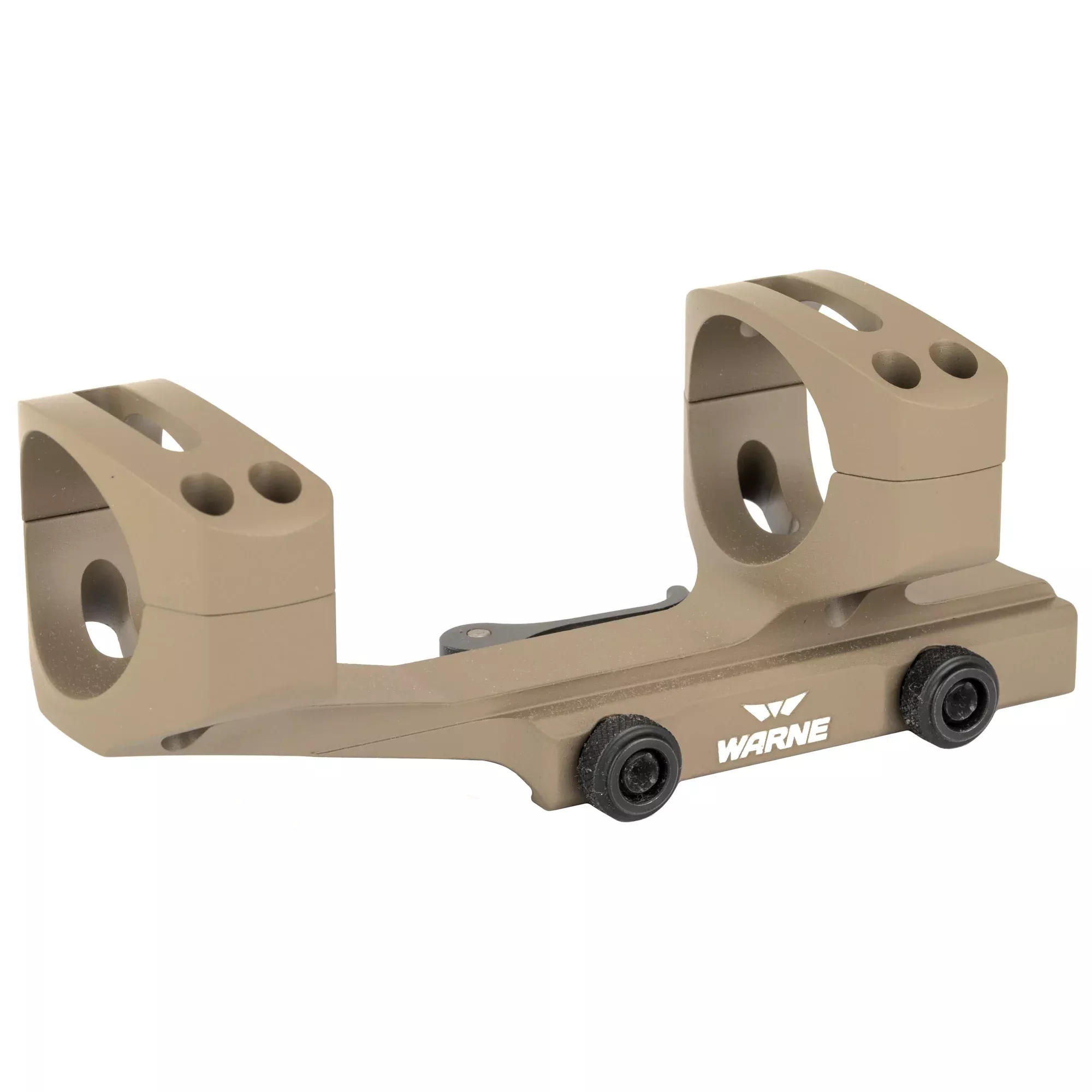 Warne QD Extended Skeleton 34mm Scope Mount – Dark Earth