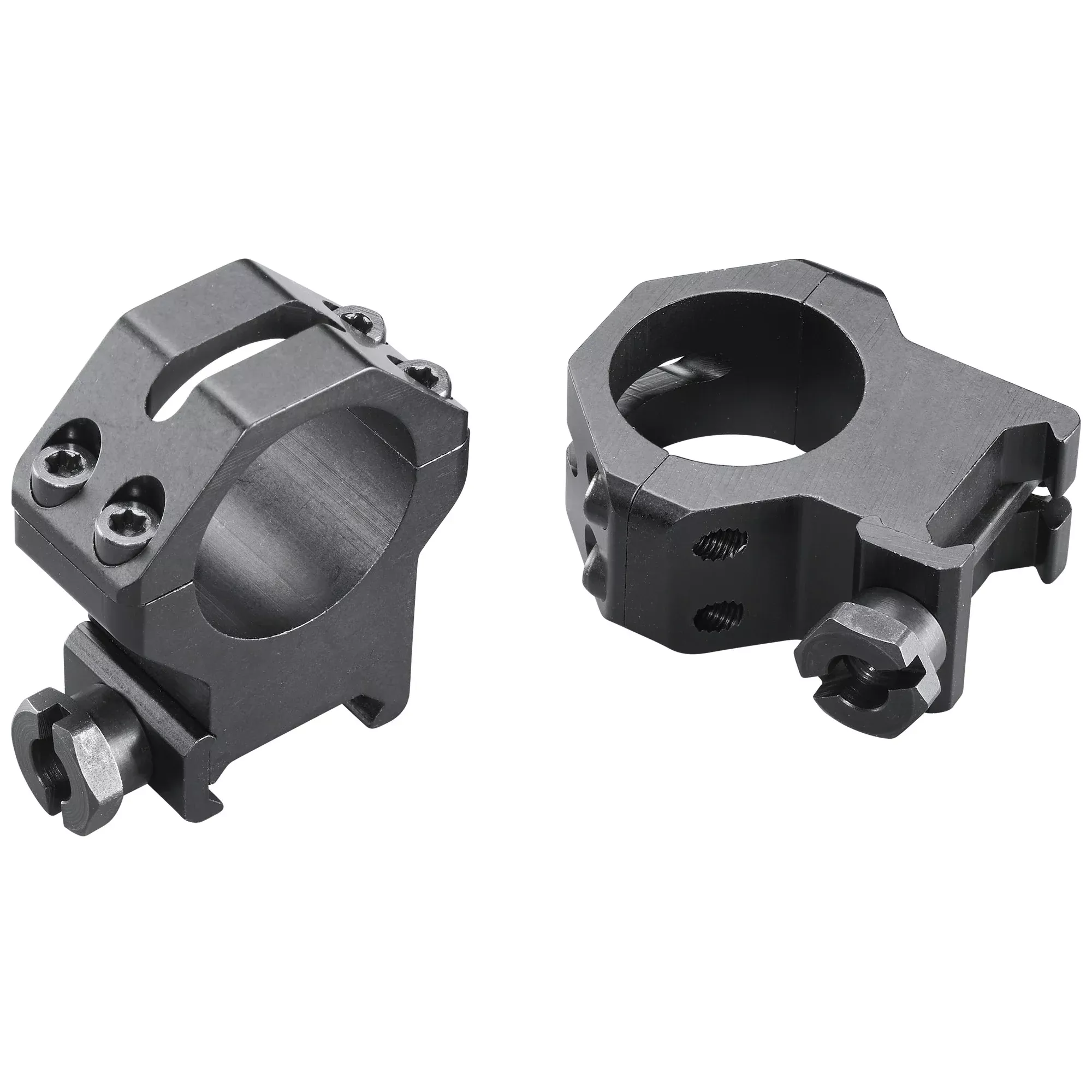 Weaver 4-Hole Tactical Ring 1" High Matte – Picatinny Rail Mount