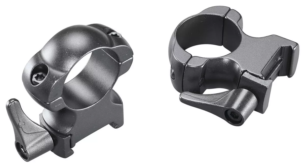 Weaver Mounts 49327 Lever LokMatte Black 1" Extra High