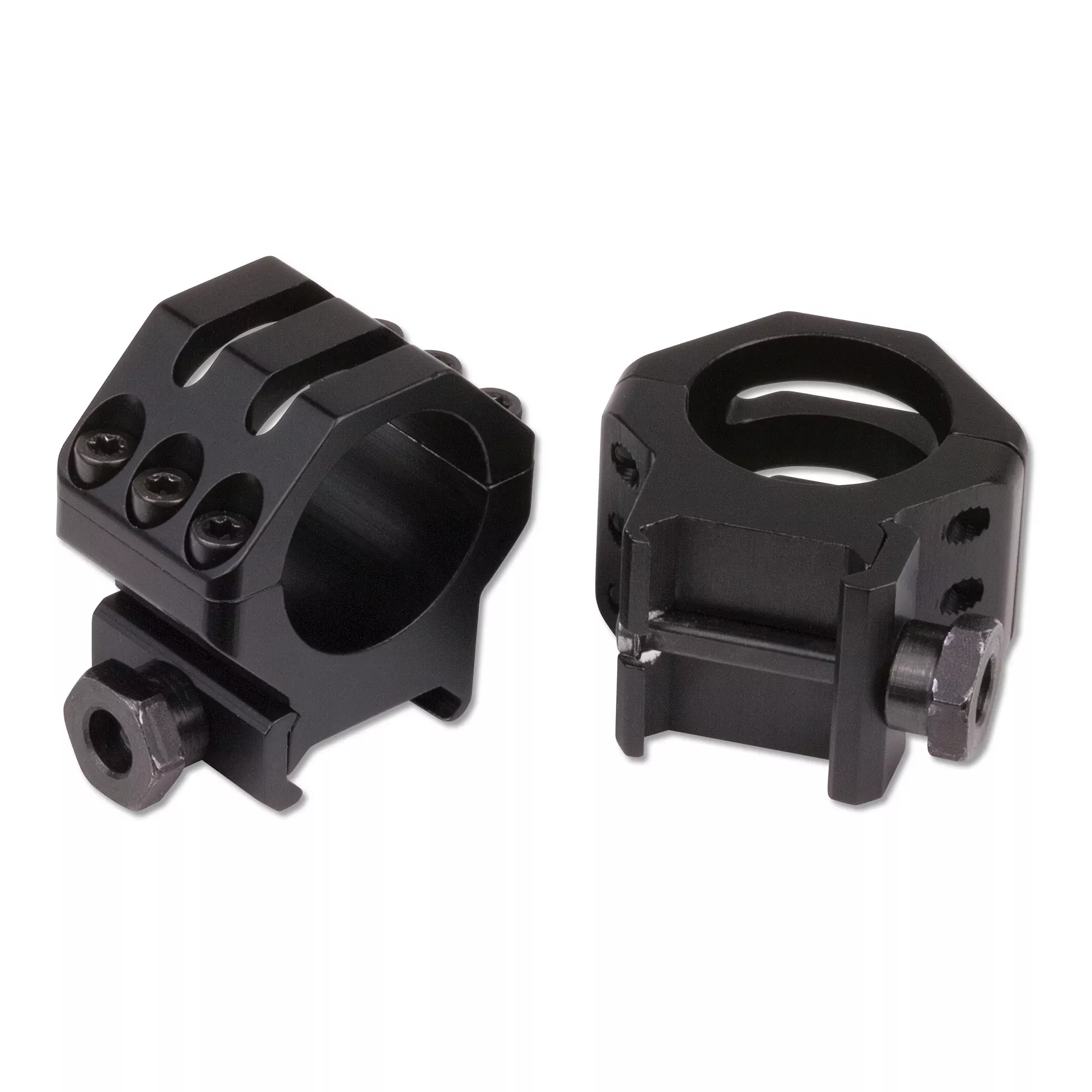 Weaver Tactical 6-Hole Picatinny Scope Rings – 30mm Medium Height