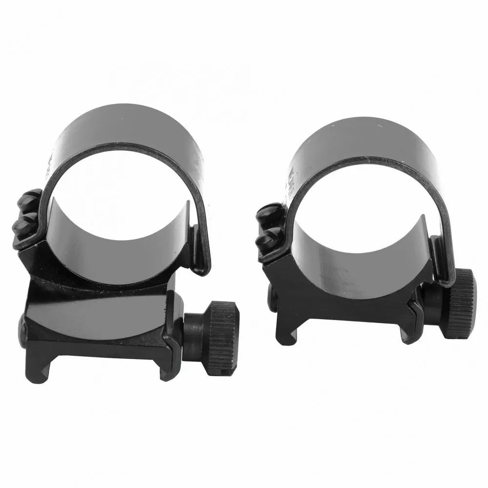 Weaver Top Mount Rngs 1" Medium Extended Black