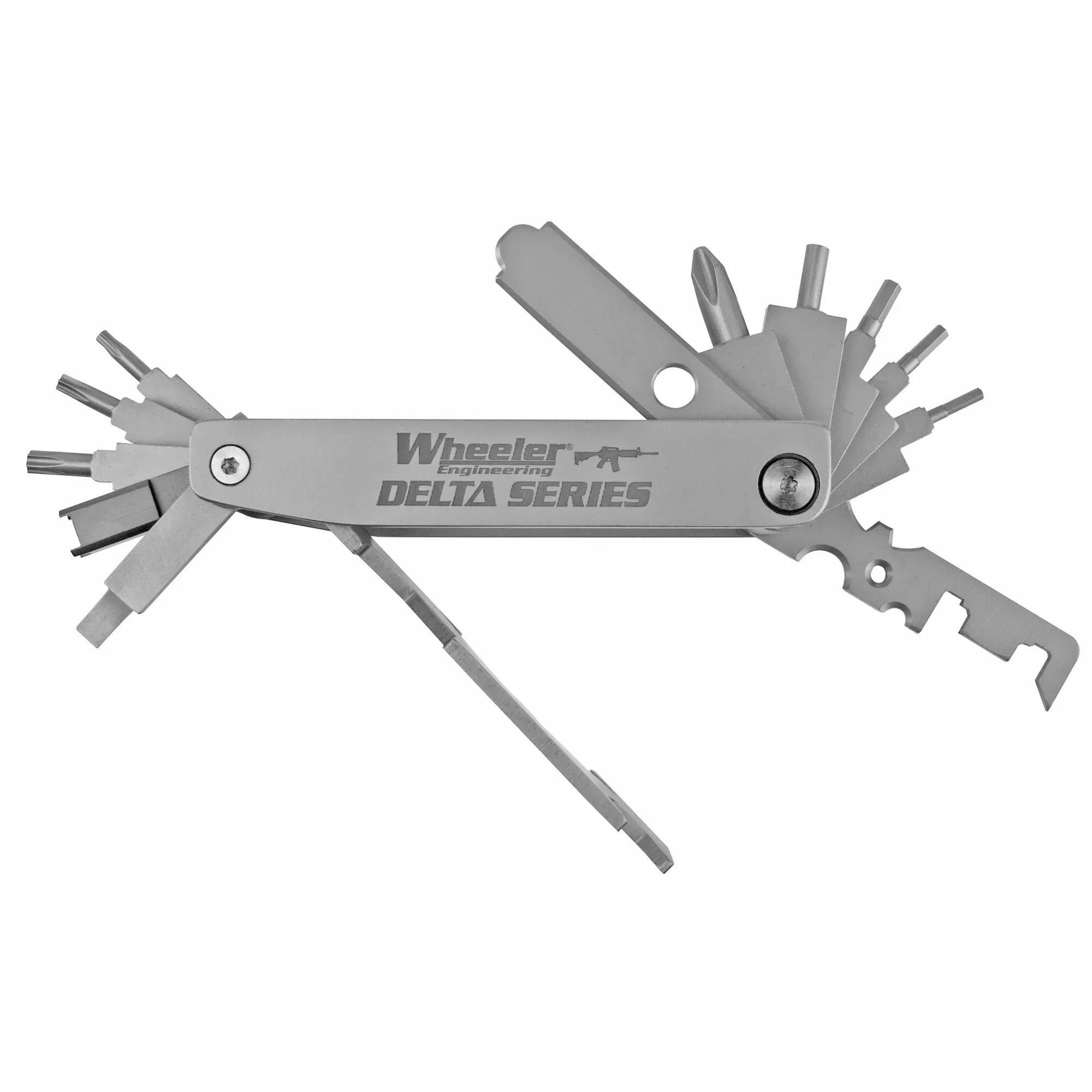 Wheeler Delta Compact AR Multi-Tool – 8 Functions for AR-15/AR-10 Maintenance