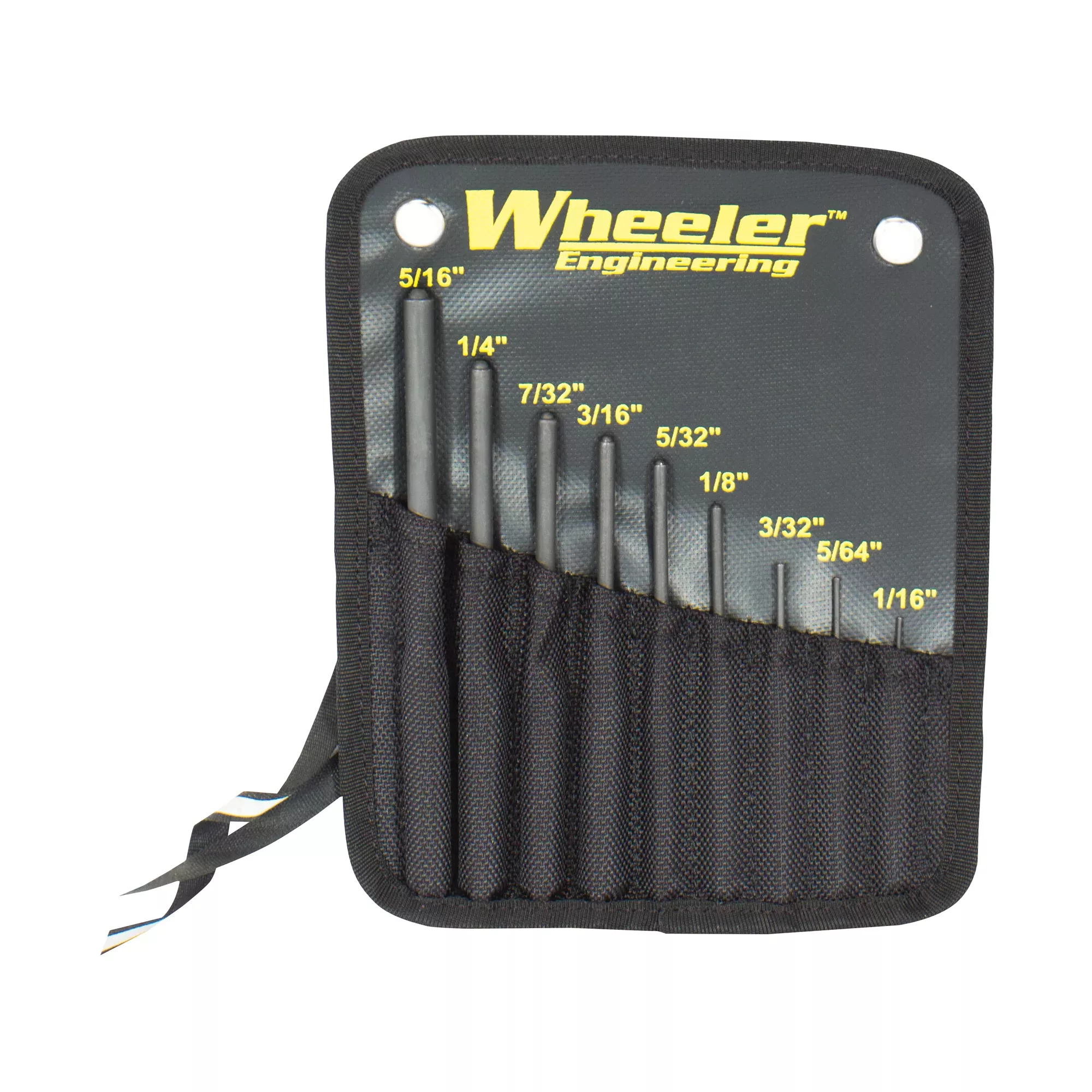 Wheeler Roll Pin Punch Set – Precision Gunsmithing Tool Kit