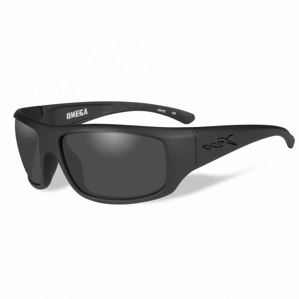 Wiley X Omega Smoke Gray/Matte Black Frame