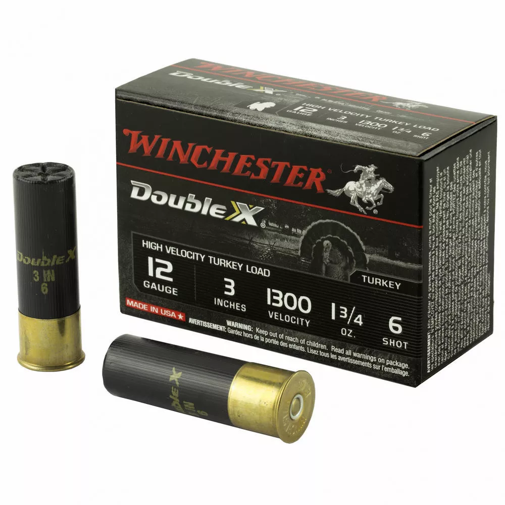 Win Double X HvTurkey 12Ga 3" 6 10/100