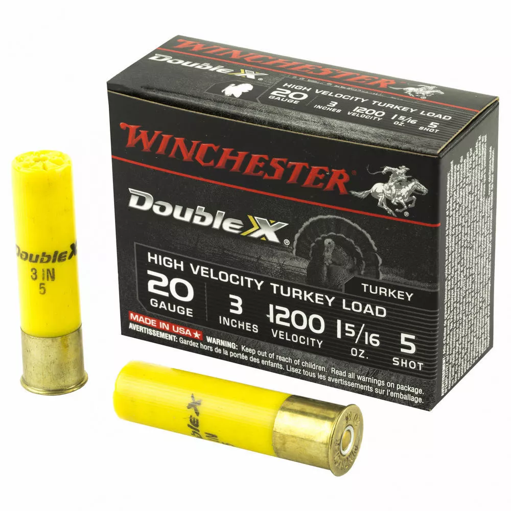 Win Double X HvTurkey 20ga 3" 5 10/100