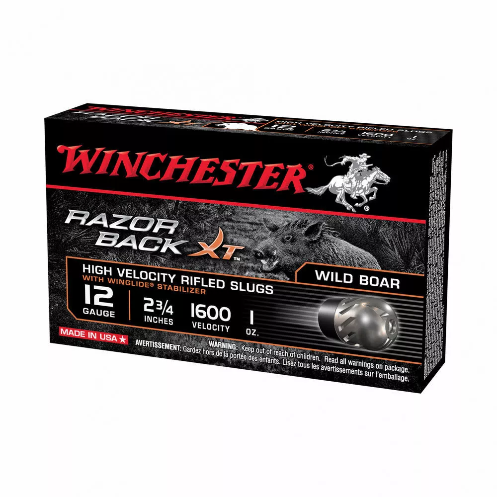Win Razorback 12Ga 2.75" Slug 5/100