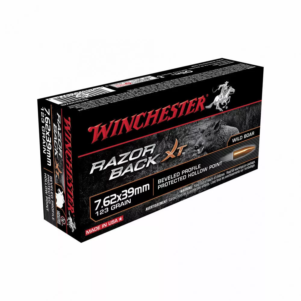 Win Razorback 7.62x39 123gr 20/200