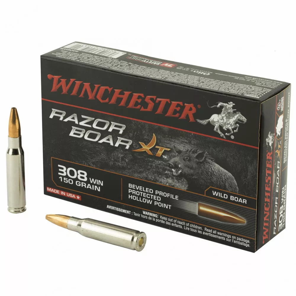 Win Razorback Xt 308win 150gr 20/200
