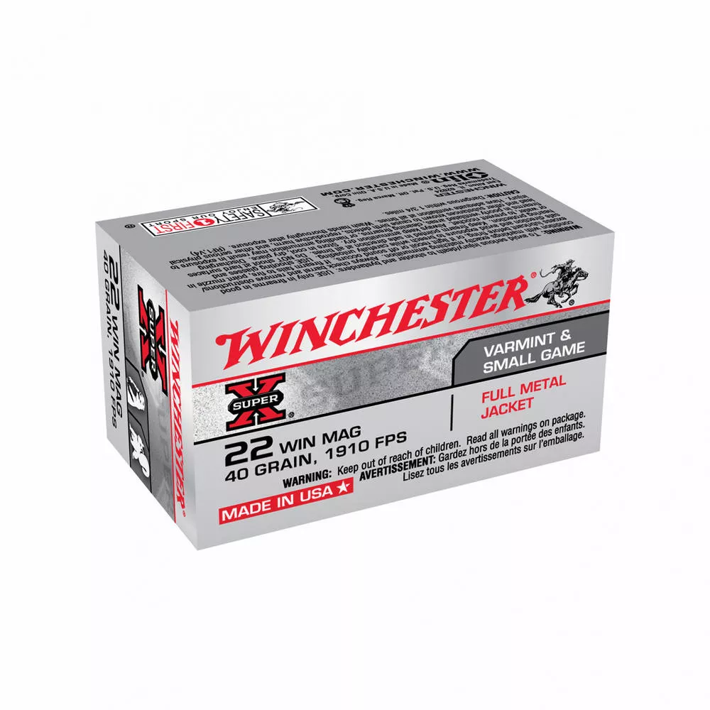Win Sprx 22wmr 40gr Fmj 50/2000