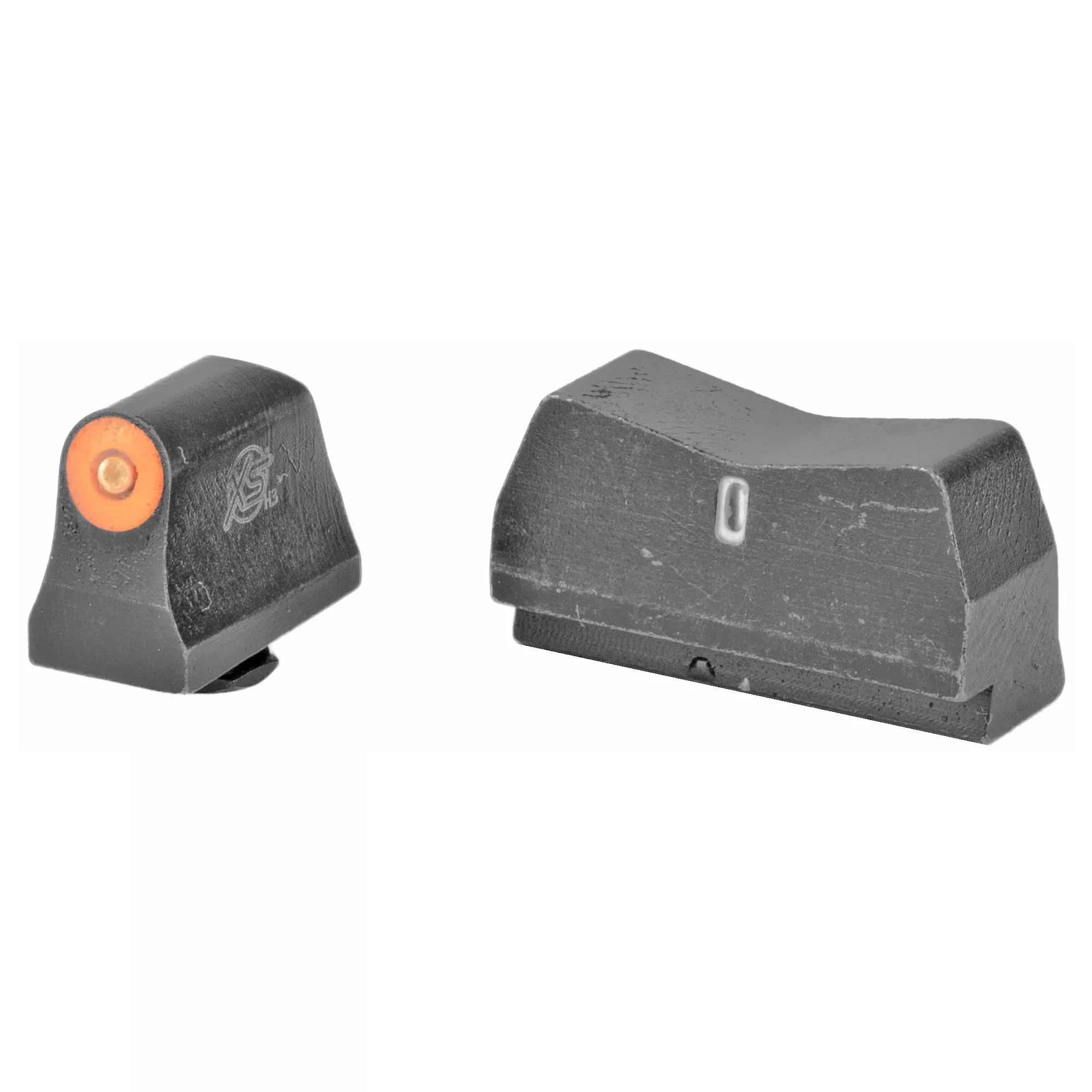 XS Sights DXT2 Big Dot Night Sights for Glock Suppressor-Height – Orange Front