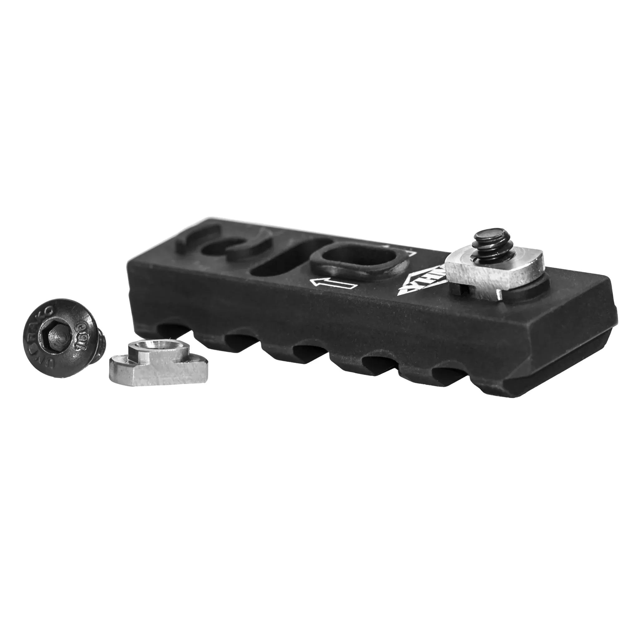 Yankee Hill Machine Co M-LOK Continuous Rail 2.75" – Black Aluminum