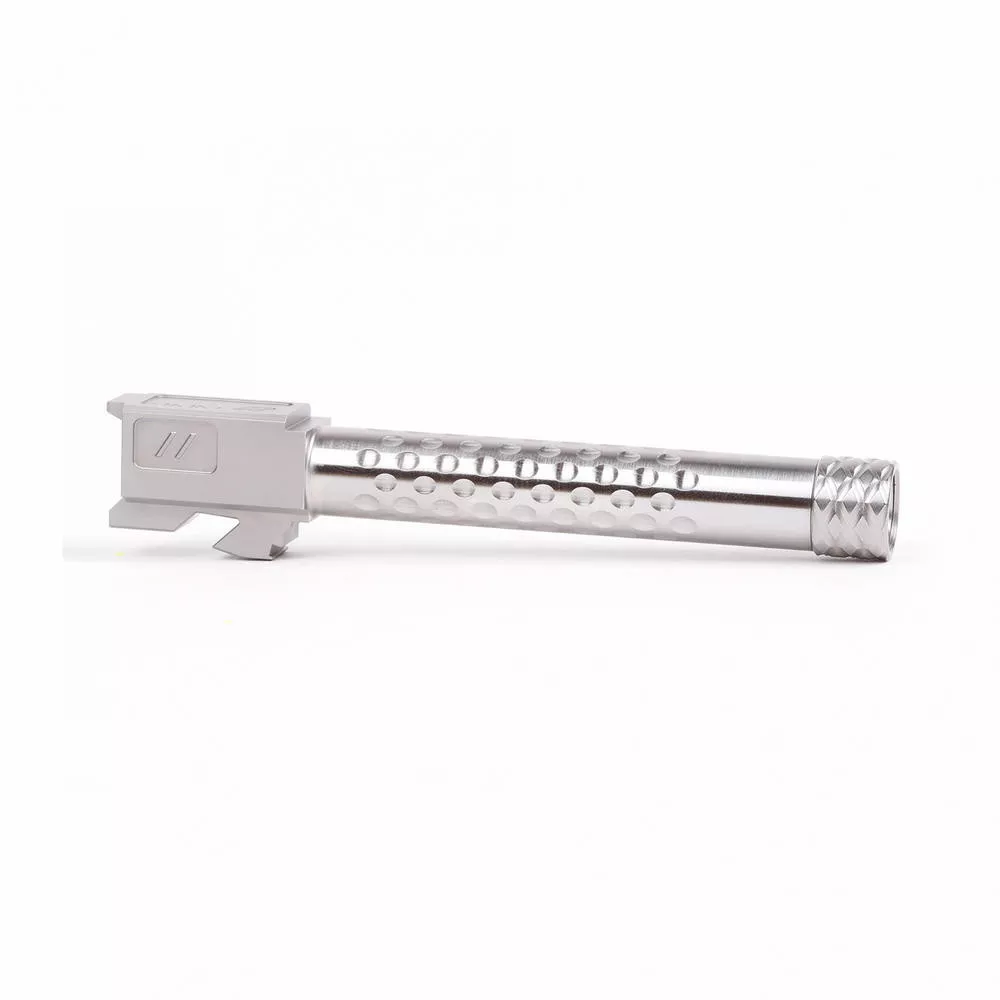 ZEV Barrel for Glock 19 Dimpled Stainless Threaded