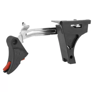 ZEV Pro Curved Trigger Ultimate G1-3 9mm Black/Red