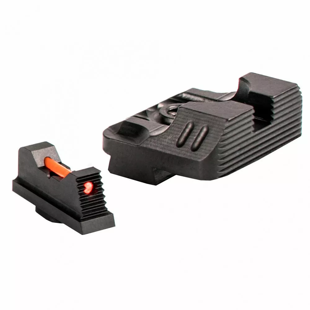 ZEV Sight Set .215 Fiber Optic Front Combat Rear