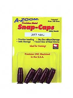 A-Zoom Snap Caps 357SIG 5Pk